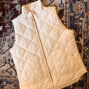J Crew mercantile quilted puffer vest